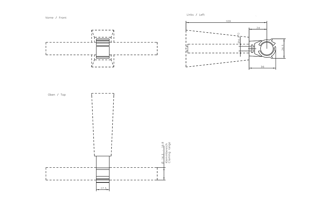 6GK5798-8MB00-0AC1 RCoax objímka kabelu 1/2 Držák antény RCoax kabel ve formě objímky, 10ks