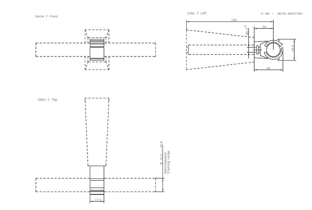 RCoax objímka kabelu 1/2 Držák RCoax kabel ve formě objímky, 100ks