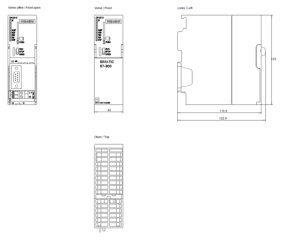 SIMATIC S7-300 CPU 312 32 KB