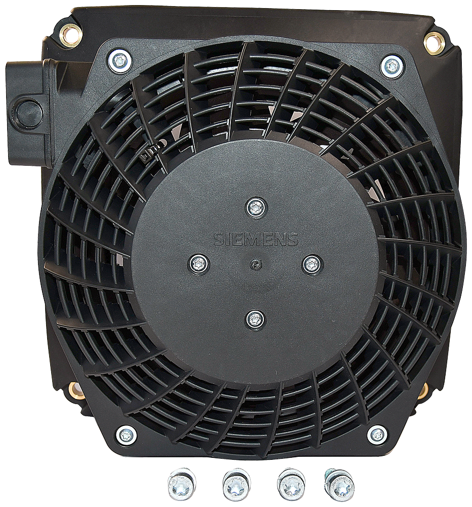 ***spare part*** 1PH813. fan DE-NDE Evo IP55 plastic enclosure note: setting of the motor starter protector to be checked by Siemens