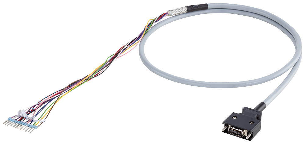 Předpřipravený I/O kabel pro SINAMICS V90 PROFINET Délka (m) =1 m