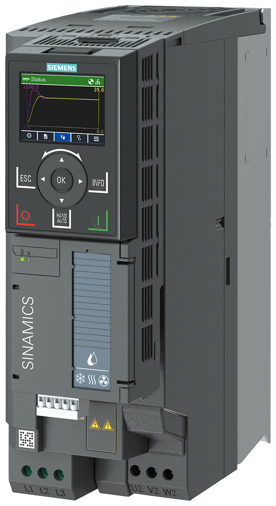 Biến tần Siemens SINAMICS G120XA, 7,5 kW, 3 pha 380–440 V AC