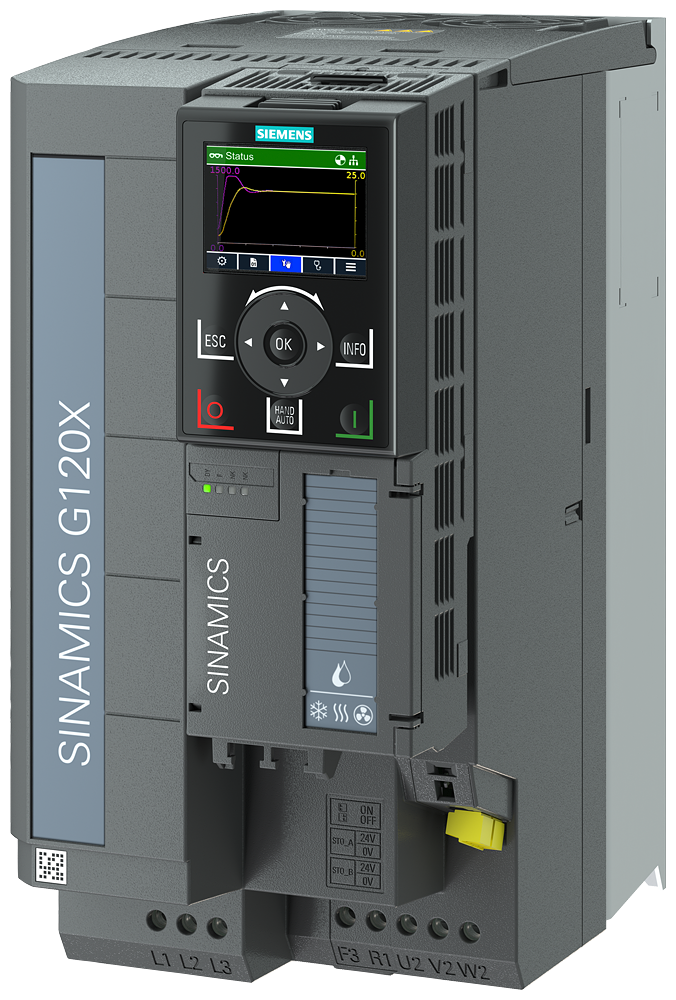 SINAMICS G120X, typ IP20 / UL open, FSC, C2, 3 Střídavé 380-480 V, 15,00 kW