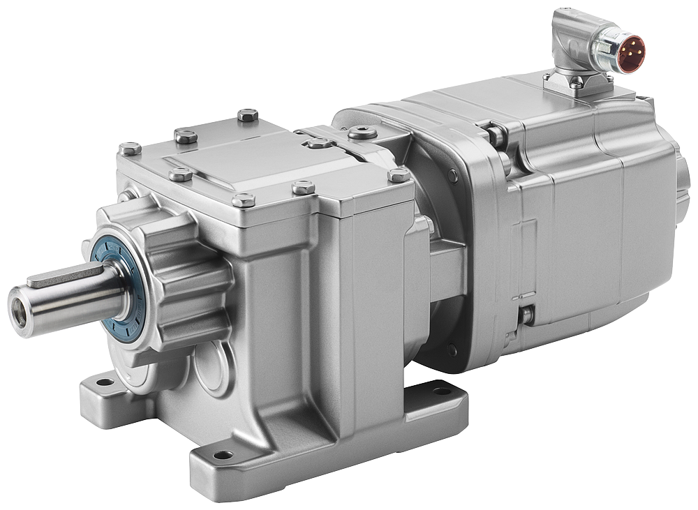 SIMOTICS S-1FG1 synchronous servo geared motor helical gearbox Z19 Motor type CT by Siemens