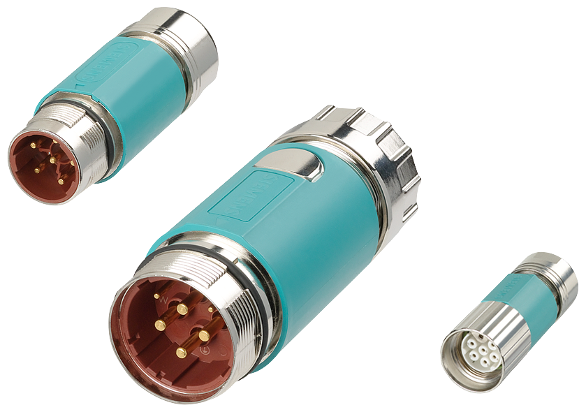 Signal connector 9-pole type: 6FX2003-0SU01 Union nut 1 insulator with Socket contacts 1 insulator with Pin contacts solder version Pack=1 unit