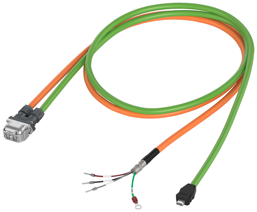 6FX3502-7CD01-1BA0 Sériově vyráběný dvojitý kabel
