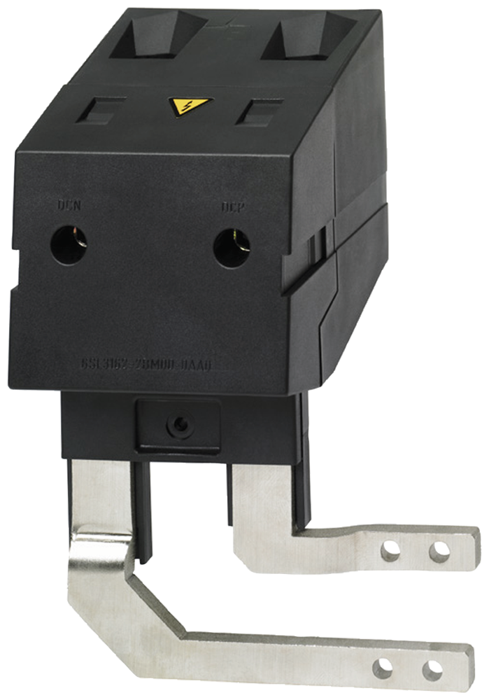 SINAMICS DC LINK RECTIFIER ADAPTER FOR DIRECT INFEED SCREW TERMINALS 35-95 MM2 FOR 150, 200 AND 300 MM LINE/MOTOR MODULES IN BOOKSIZE FORMAT