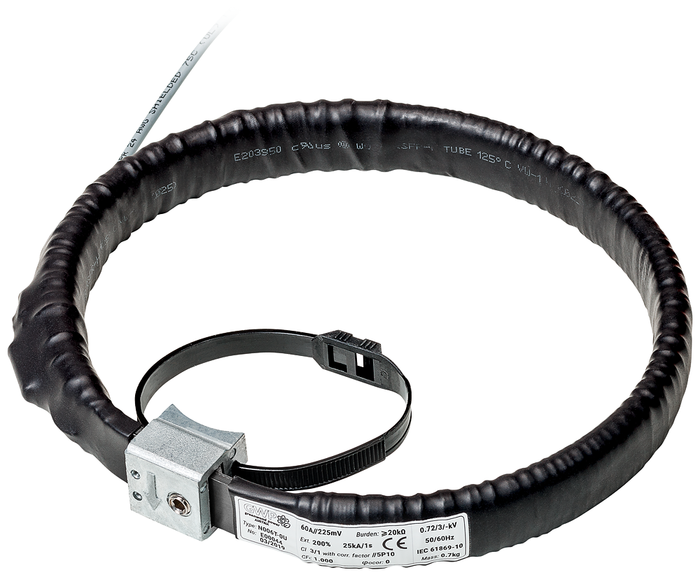 LOW-POWER EARTH CURRENT SENSOR SPLIT CORE TYPE ACCORDING TO IEC 61869-10 RATIO: 225 MV@60 A INNER DIAMETER 160MM ACCURACY CLASS: 1 (FCM V 3.30 ONWARDS) by Siemens