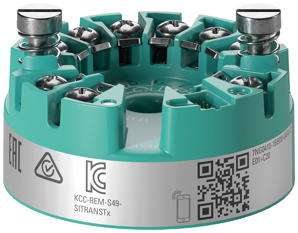 SITRANS TH420 Temperature transmitter for installation in connection head type B (DIN 43729) by Siemens