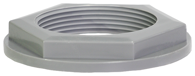 LOCKNUT,2 BSPT, PLASTIC