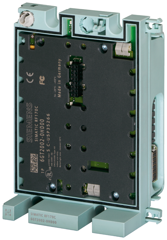RFID COMMUNICATION MODULES RF170C FOR MOUNTING IN ET 200PRO, BASIC MODULE FOR CONNECTING 2 READER WITH RS422 OR RS232 WITHOUT CONNECTING BLOCK