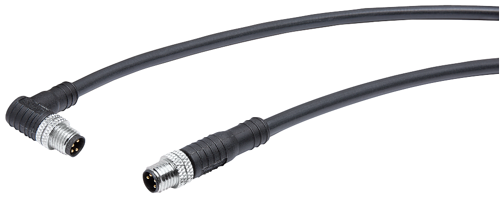 SIMATIC RF200/RF300, anténní kabel s konektorem, 2x M8, schopen vlečení, 3m