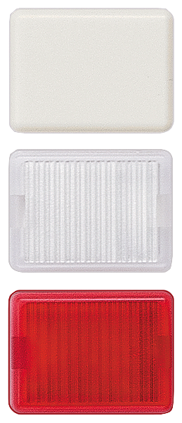DELTA i-system Replacement window for light signal for switch and pushbutton Set 2x crystal clear by Siemens