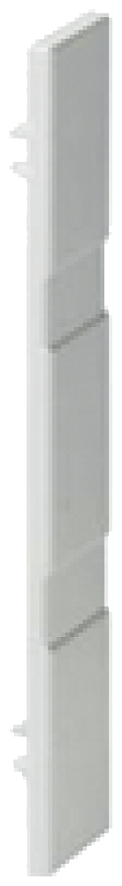 Přípojnicový systém, příslušenství vzdálenost mezi středy lišt 60mm koncový kryt