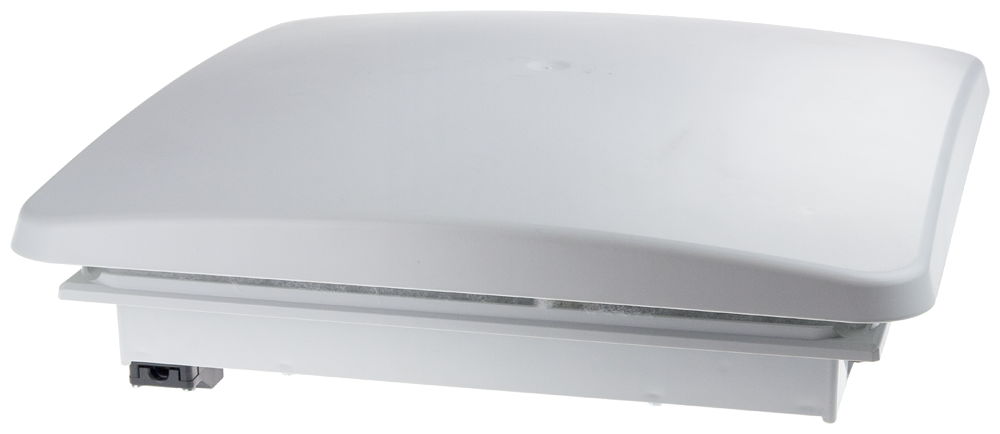 Střešní ventilátor, výřez: š: 292 mm, v: 292 mm, RAL 7035, IP54