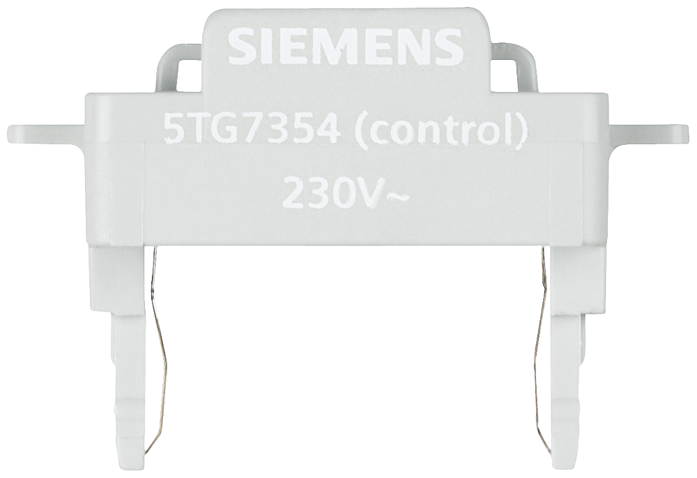 DELTA switches and pushbutton switches LED lamp insert for control function 230 V/50 Hz by Siemens
