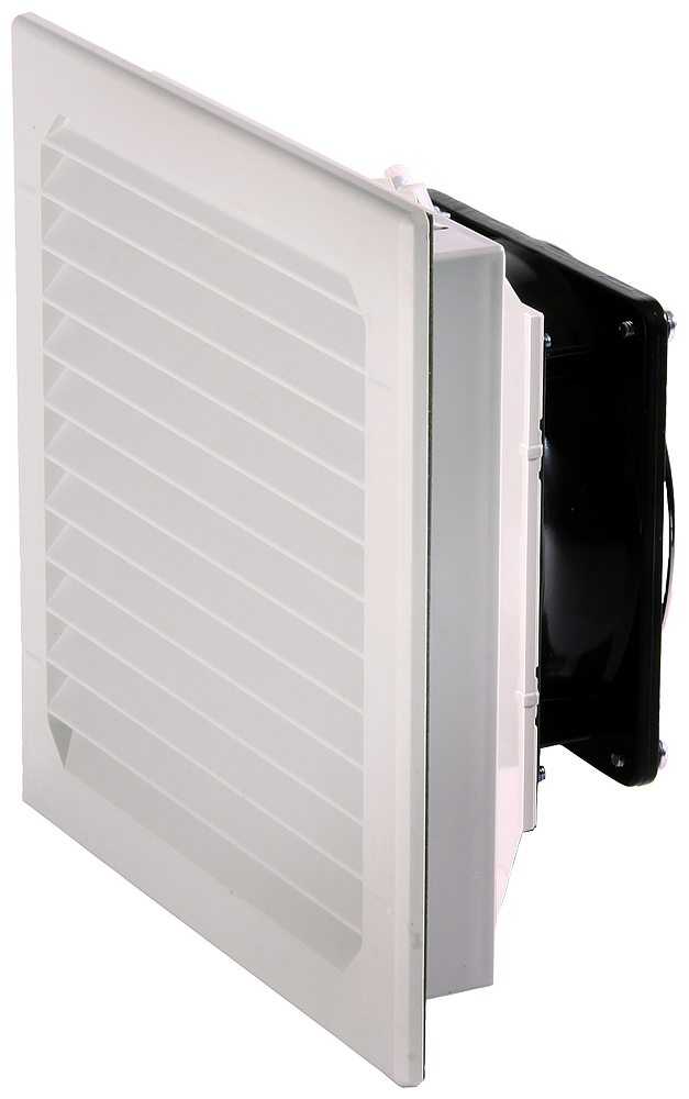 Ventilátor s filtrem, výřez: š: 177 mm, v: 177 mm, RAL 7035, IP54