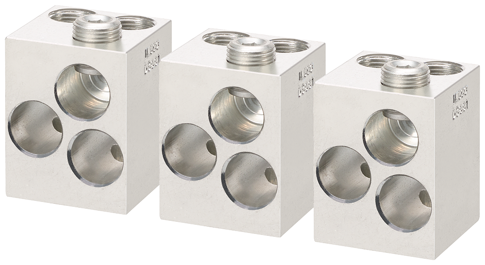 Accessory for VL630, multiple infeed terminal for Cu/Al for 2 wires per terminal