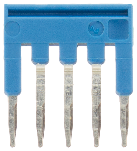 10Nás. nástrčný můstek 3,5 mm modrá