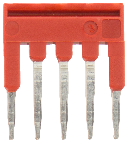 8WH9020-6JL02 10Nás. nástrčný můstek 3,5 mm červená