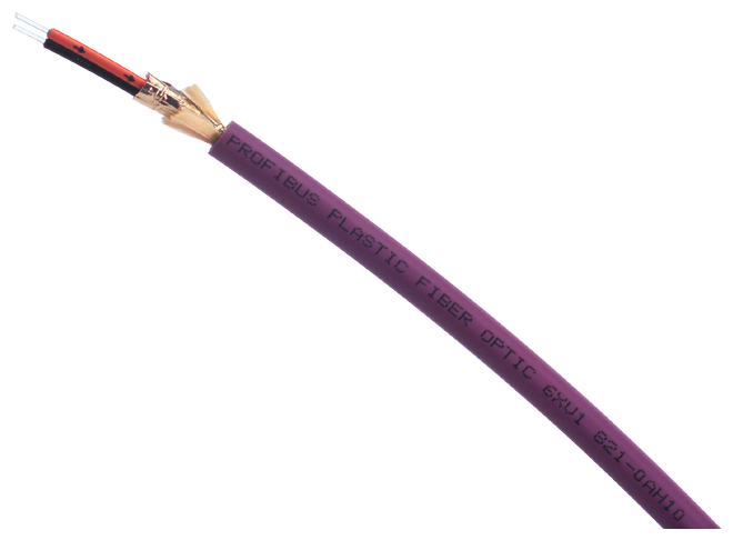 PB POF, standardní kabel (980/1000), plast, vnější plášť PVC, prodej na metry