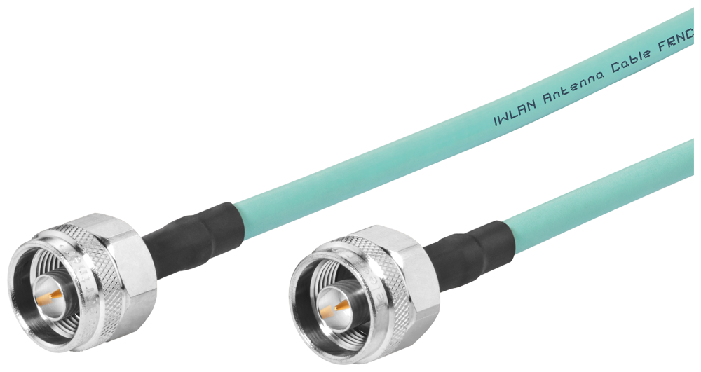 IWLAN 2x N-Connect vidlice/vidlice flexibilní spojovací kabel, 1m