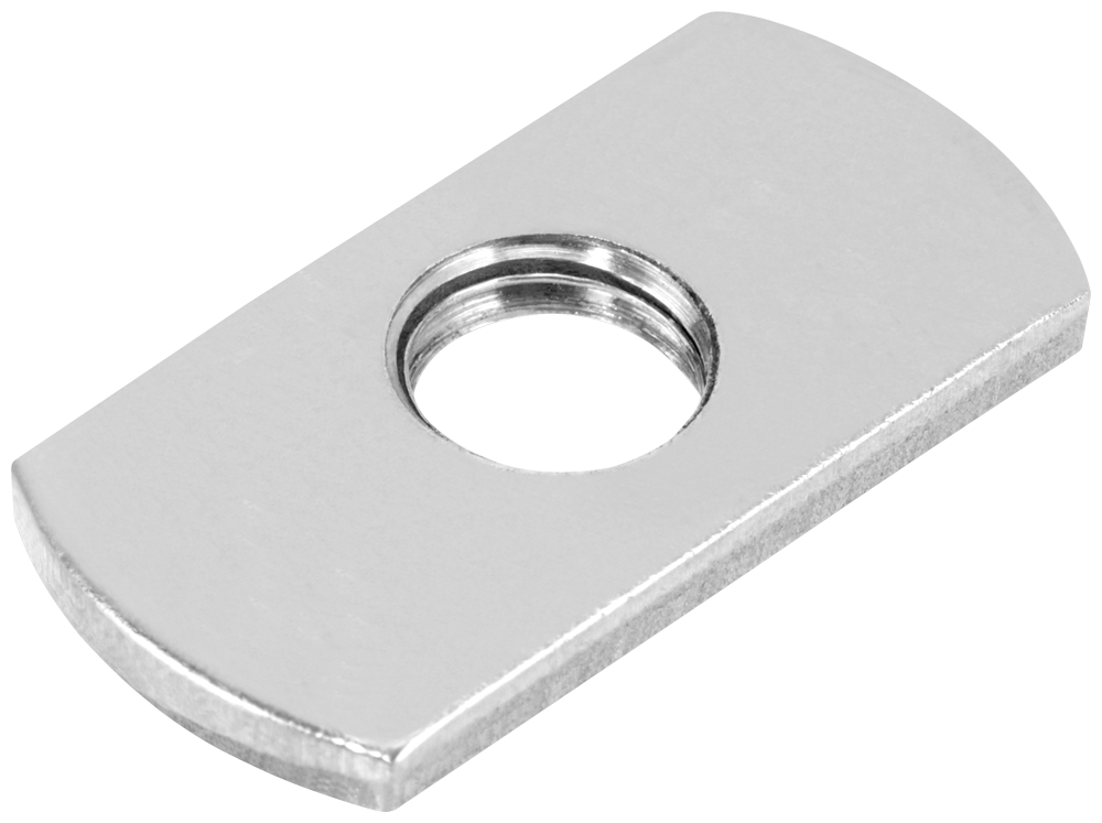 IWLAN RCoax Threaded Washer M6, závitová podložka pro kabelovou sponu 1/2, 10ks