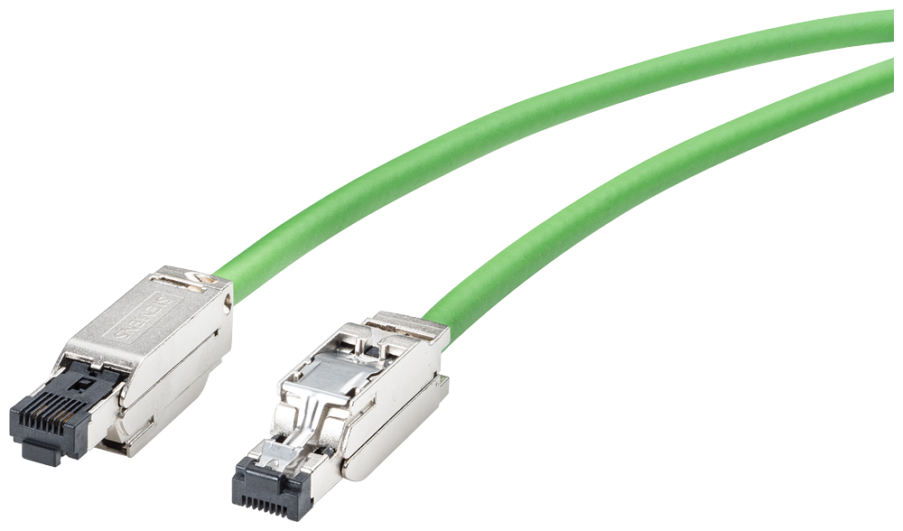 IE kabel IE FC;2 x RJ45;2x2;5m;Cat5e, třída D;PVC;odolný