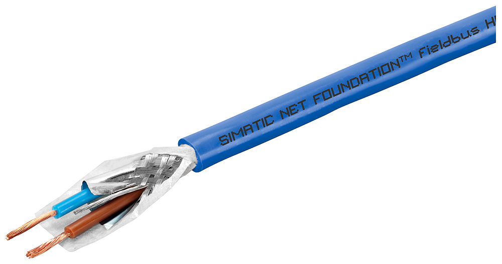 6XV1830-5GH10 Foundation Fieldbus kabel;2 x bez;PVC;odolný;EX