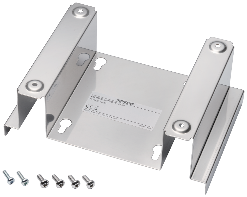 mounting kit for SCALANCE M80000 ceiling installation can only be used in connection with SCALANCE MRB855xxM rugged mounting kit for mounting the SCALANCE MRB855xxM to the ceiling; scope of delivery: 1 mounting plate fixing and retaining screws. by Siemens