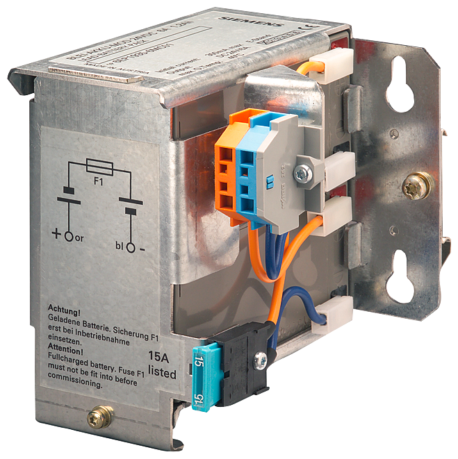 SITOP battery module 24 V/1.2 Ah with maintenance-free sealed lead-acid batteries for SITOP DC UPS module 6 A by Siemens