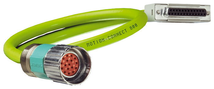 Signal cable pre-assembled type: 6FX5002-2CA20 (incr. encoder in motor AH20) 3x 2x 0.14+4x 0.14+2x 0.5+4x 0.22C with M17 connector UL/CSA DESINA MO...