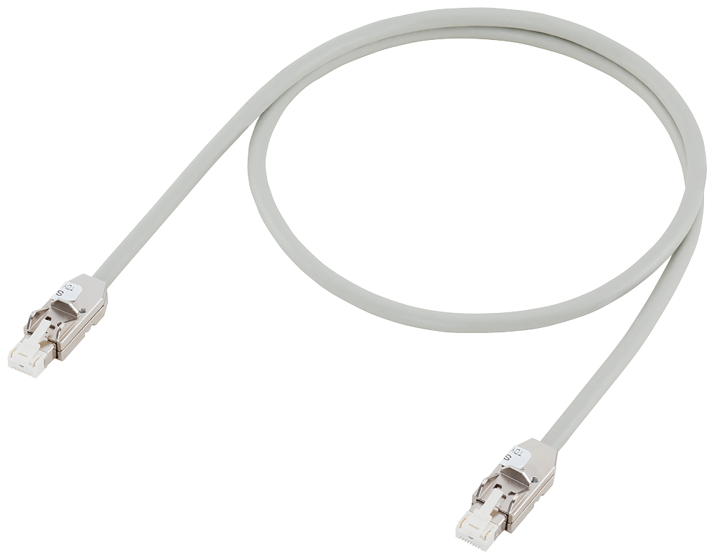 Signal cable pre-assembled type: 6FX2002-1DC00 (SINAMICS Drive CLiQ) Connector IP20/IP20, without 24 V Length (m)=
