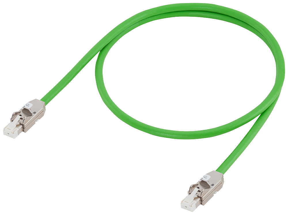 Signal cable pre-assembled type: 6FX5002-2DC00 (SINAMICS Drive CLiQ) connector IP20/IP20, with 24 V MOTION-CONNECT 500 Length (m)=
