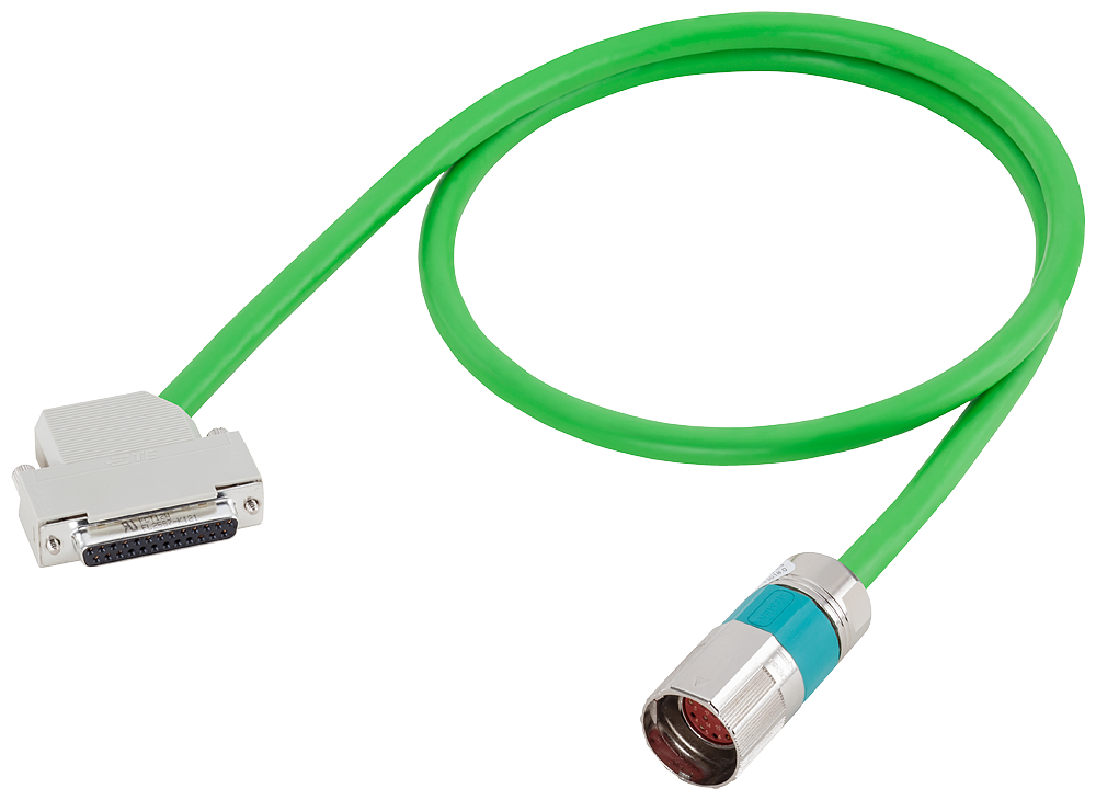6FX5002-2CA31-1CF0 Signal cable pre-assembled (encoder voltage signal) 3x 2x 0.14+4x 0.14+2x0.5+4x 0