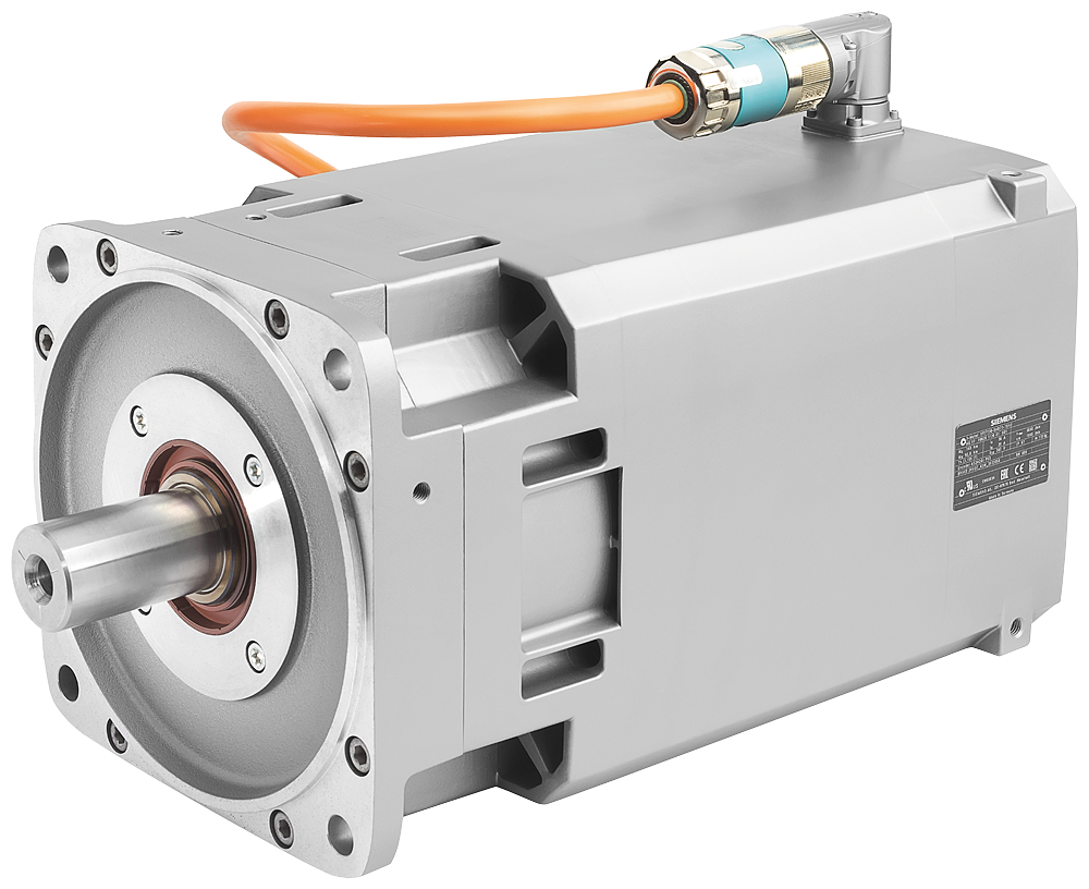 SIMOTICS S Synchronous motor 1FT7, M0=118Nm (100K) NN=2000rpm, PN=13.8kW naturally cooled; Power connector rotatable