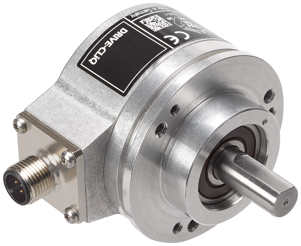 ABSOLUTE ENCODER MULTITURN 6FX2001-5QD25 36 BIT WITH DRIVE-CLIQ; CLAMP FLANGE; SHAFT 10MM
