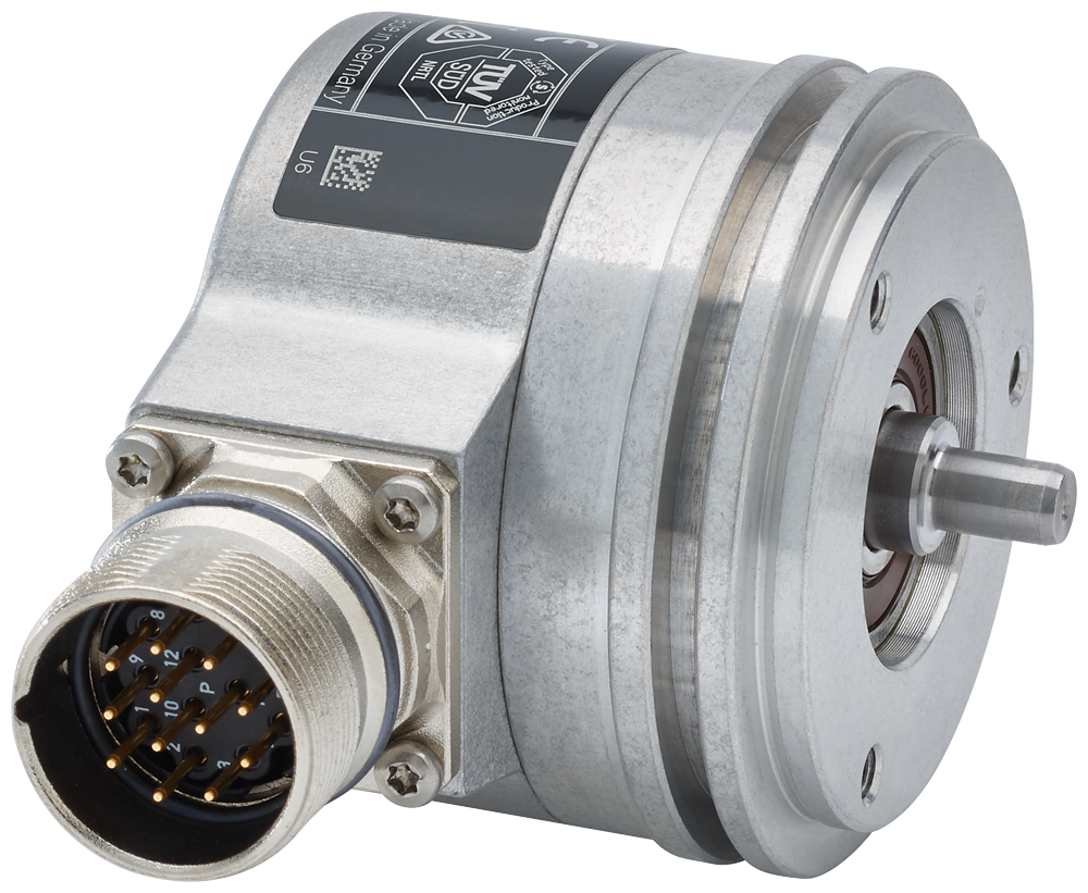 ABSOLUTE VALUE ENCODER 6FX2001-5FE25 MULTITURN 25 BIT WITH ENDAT, OPERATING VOLTAGE 5 V, SYNCHRO-FLANGE SHAFT 6MM RADIAL FLANGE SOCKET