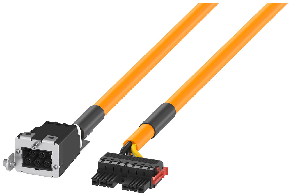 SINAMICS S120 C/D Type POWER CONNECTOR for Motor Connection, 6mm2 FOR MOTOR MODULES 30 A