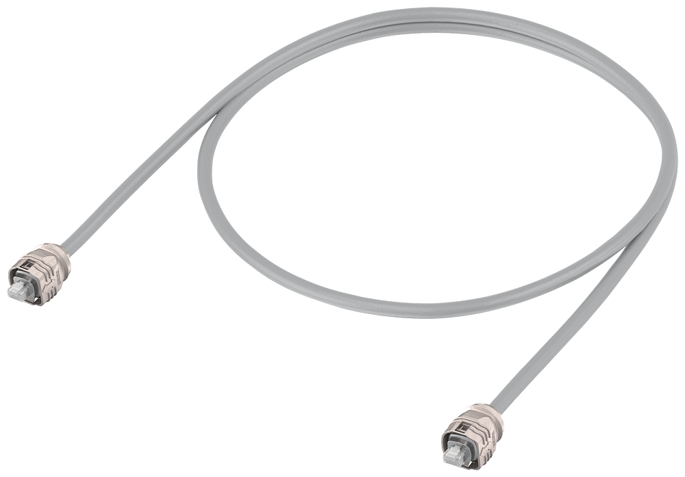 Signal cable pre-assembled type: 6FX2002-1DC20 (SINAMICS Drive CLiQ) Connector IP67/IP67, without 24 V Length (m)=