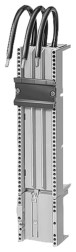 Přípojnicový systém vzdálenost mezi středy lišt 60mm adaptér přístroje, šířka: 55mm