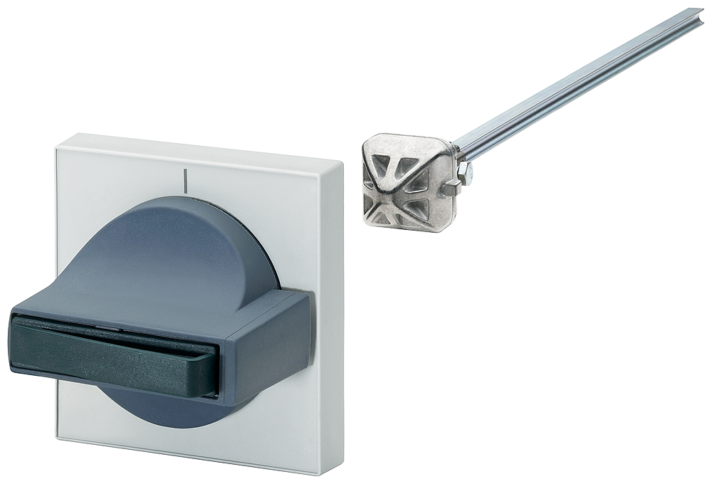 Ovládací prvek do dveří 8UC7 rukojeť tmavě šedá/modrozelená základní výhledová clona světle šedá