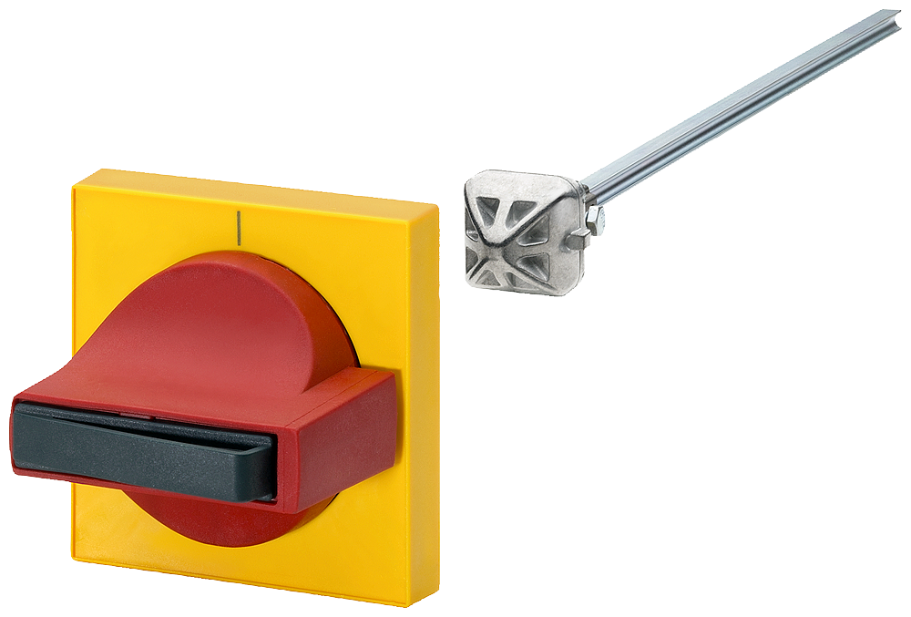 Ovládací prvek do dveří 8UC7 rukojeť červená/modrozelená základní ovládací prvek do dveří 8UC7