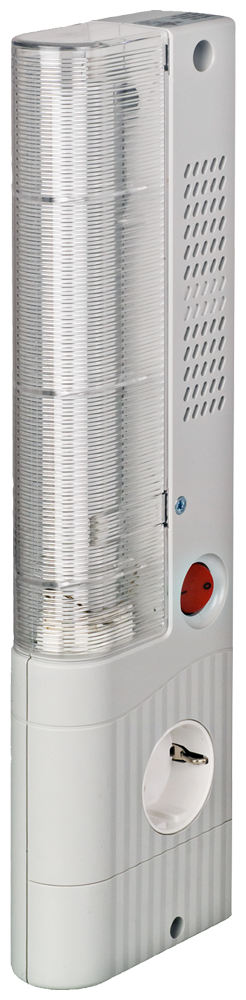 SlimLine lamp with On/Off switch SL 025 Socket outlet with magnet (approx. 30 N) by Siemens