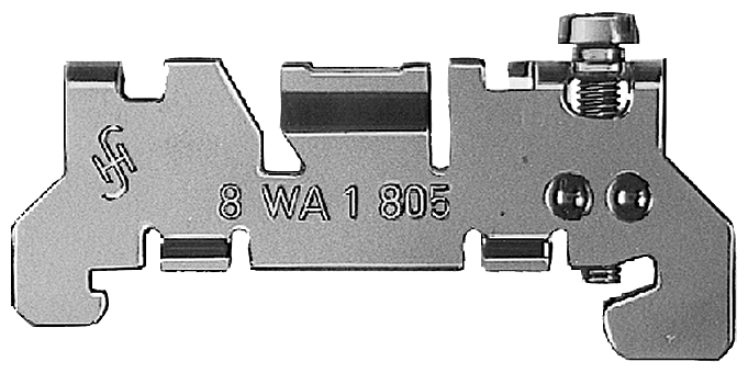 8WA1805 Koncový držák ocel, 10,3mm