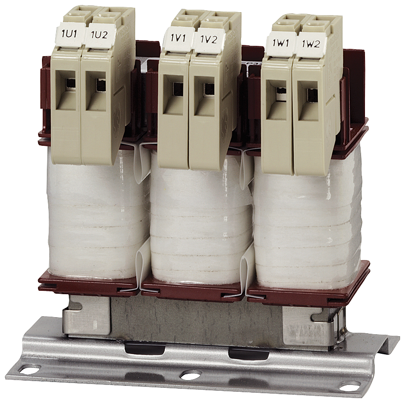 Komutační tlumivka, 3fáz., UN1(V) 400, Ithmax 1(A)/F1(Hz):16/50, I LN(A)14,4