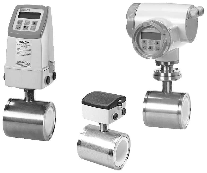 SITRANS FM MAG 1100 Electromagnetic flow sensor, wafer design, diameter DN 2 to DN 100 (1/12 to 4). Suitable for volume flow measurement of liqui...