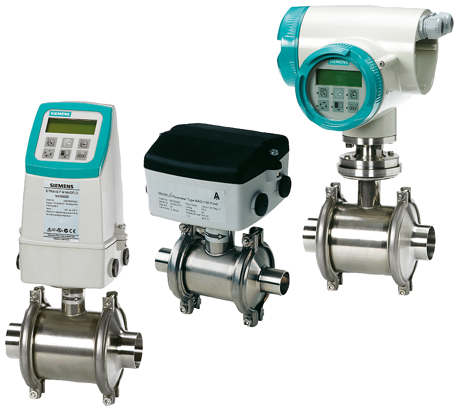 SITRANS FM MAG 1100 F Full-bore electromagnetic flow sensor, sanitary design, diameter DN 10 to DN 100 (3/8 to 4). Suitable for volume flow measu...