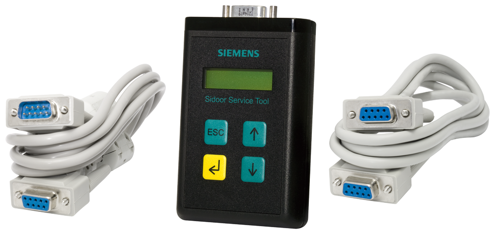 SIDOOR SERVICE TOOL Handheld terminal for parameter assignment of the SIDOOR control devices and for visualization of the interfaces and the service parameters by Siemens