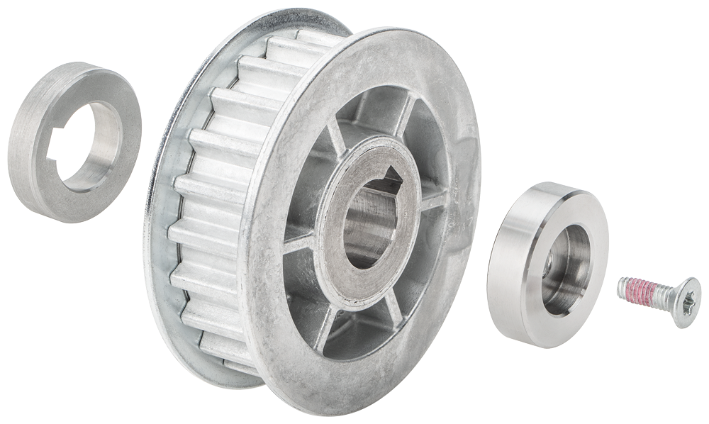 SIDOOR MDG-PULLEY 14-S8M-56 Belt pulley with 56 mm effective diameter For MDG4 and MDG5 DC geared motors